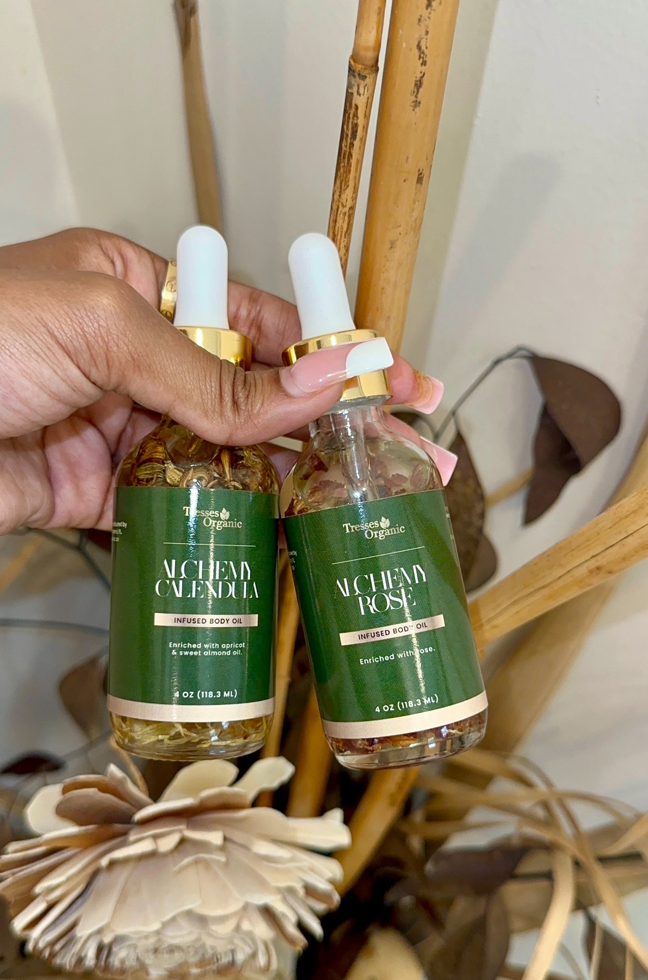 Alchemy Calendula Infused Body Oil 4 oz & 2 oz