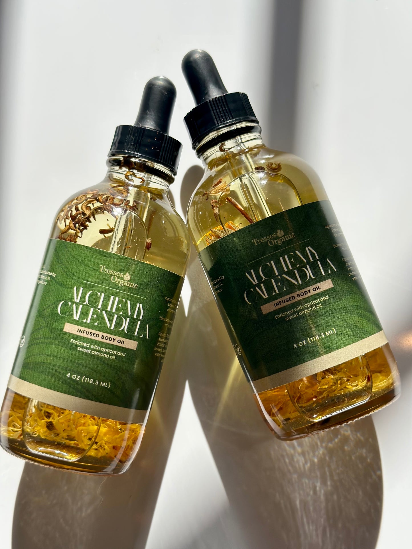 Alchemy Calendula Infused Body Oil 4 oz & 2 oz