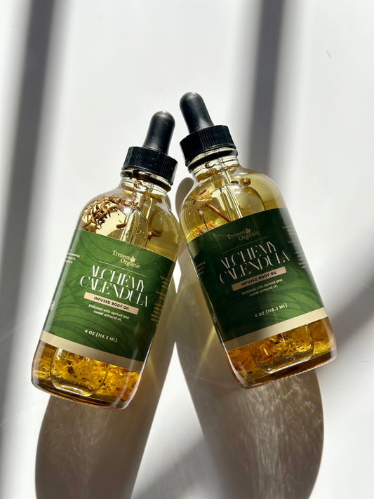 Alchemy Calendula Infused Body Oil 4 oz & 2 oz