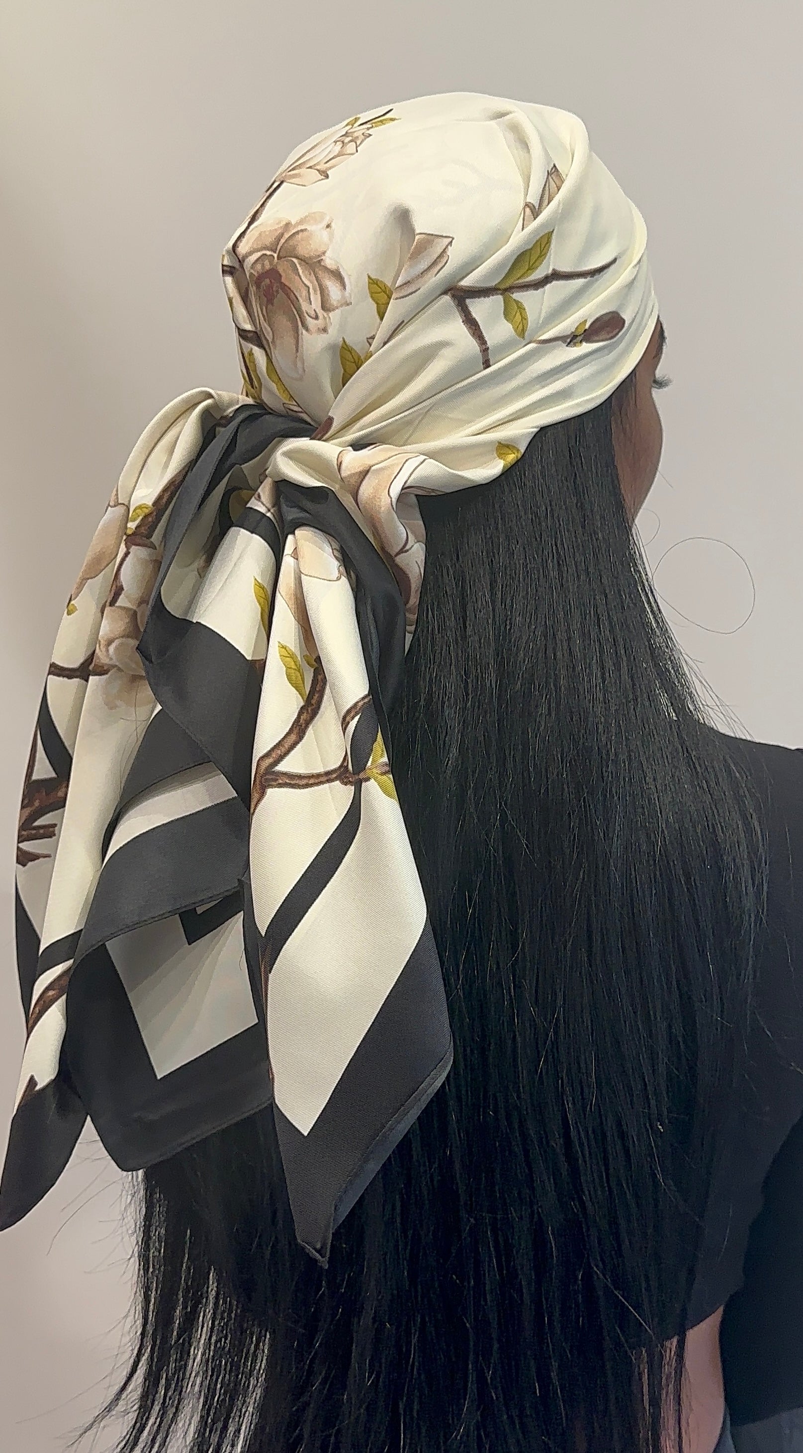 Silk scarves best sale for hair wrapping