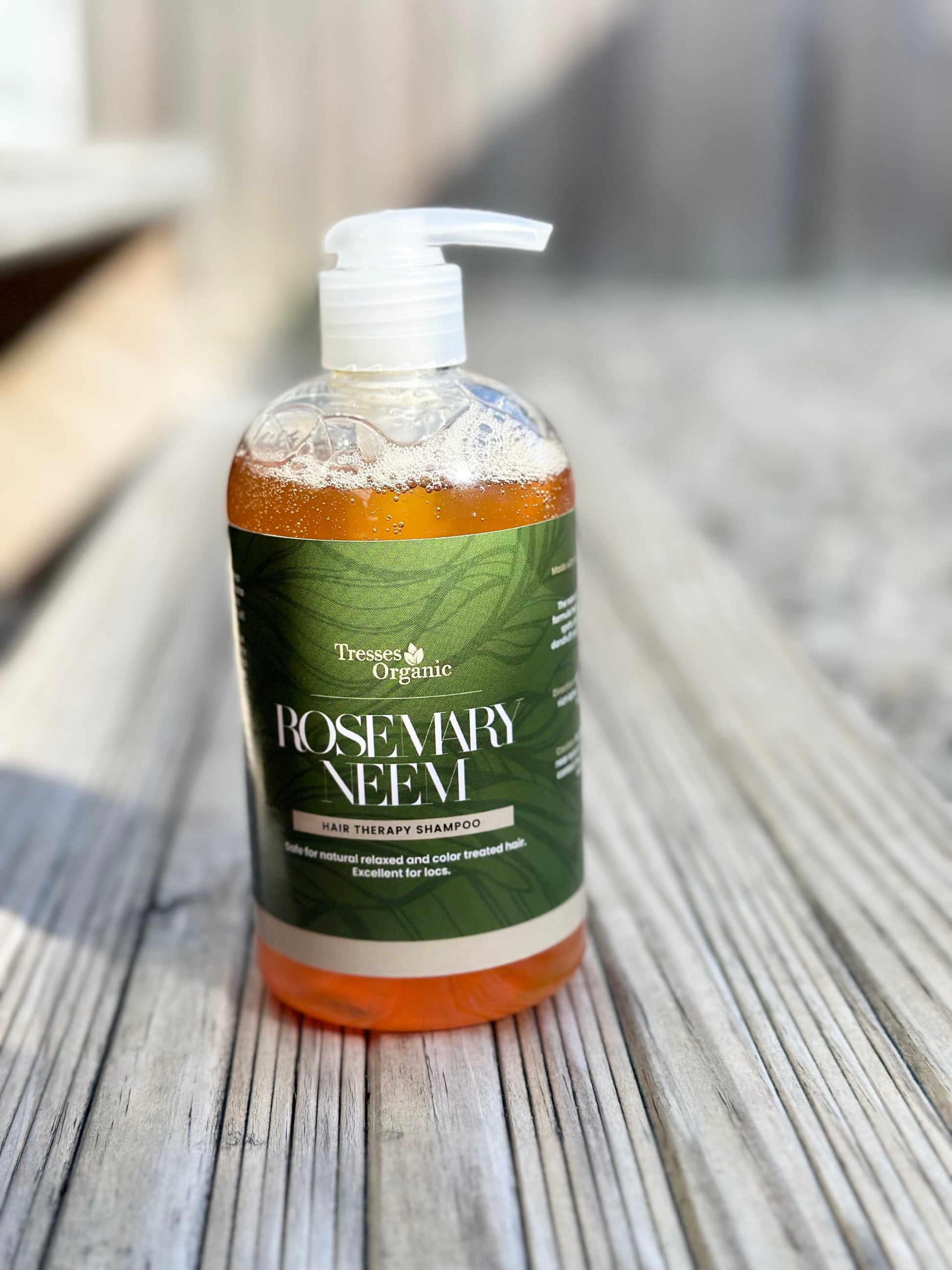 analyse salut Milepæl Rosemary Neem Shampoo – Tresses Organic